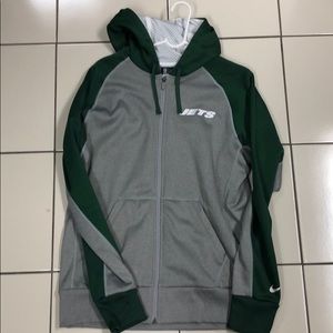 NY Jets authentic therma fit women’s zip up hoodie